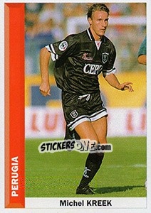 Figurina Michel Kreek - Pianeta Calcio 1996-1997 - Ds