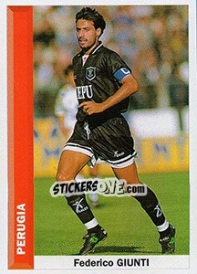 Sticker Federico Giunti - Pianeta Calcio 1996-1997 n. 214 - Ds