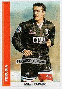 Sticker Milan Rapajic - Pianeta Calcio 1996-1997 n. 218 - Ds