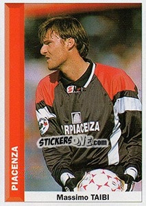 Cromo Massimo Taibi - Pianeta Calcio 1996-1997 - Ds