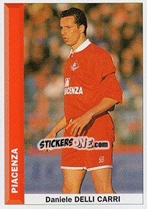 Sticker Daniele Delli Carri - Pianeta Calcio 1996-1997 - Ds