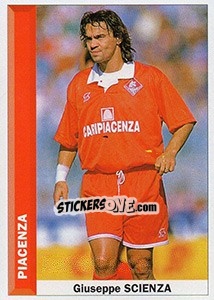 Sticker Giuseppe Scienza - Pianeta Calcio 1996-1997 - Ds