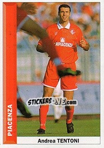 Cromo Andrea Tentoni - Pianeta Calcio 1996-1997 - Ds