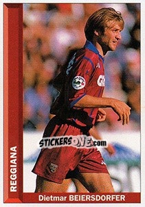 Cromo Dietmar Beiersdorfer - Pianeta Calcio 1996-1997 - Ds