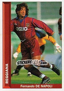 Sticker Fernando De Napoli - Pianeta Calcio 1996-1997 n. 252 - Ds