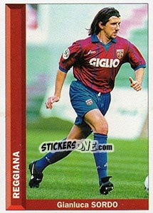 Cromo Gianluca Sordo - Pianeta Calcio 1996-1997 - Ds