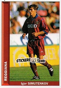 Figurina Igor Simutenkov - Pianeta Calcio 1996-1997 - Ds