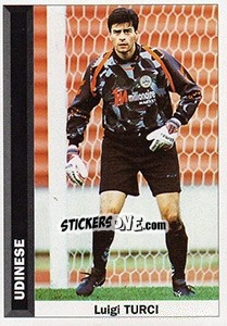 Sticker Luigi Turci - Pianeta Calcio 1996-1997 - Ds