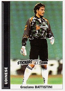 Sticker Graziano Battistini - Pianeta Calcio 1996-1997 n. 304 - Ds