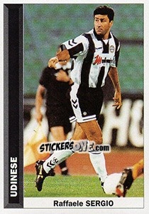 Sticker Raffaele Sergio - Pianeta Calcio 1996-1997 - Ds