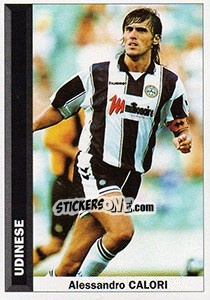 Sticker Alessandro Calori - Pianeta Calcio 1996-1997 - Ds