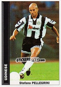 Cromo Stefano Pellegrini - Pianeta Calcio 1996-1997 - Ds
