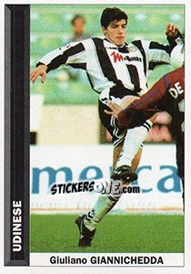 Sticker Giuliano Giannichedda - Pianeta Calcio 1996-1997 - Ds