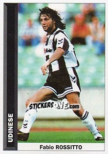 Cromo Fabio Rossitto - Pianeta Calcio 1996-1997 - Ds