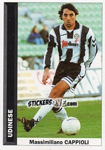 Figurina Massimiliano Cappioli - Pianeta Calcio 1996-1997 - Ds