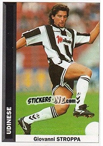 Figurina Giovanni Stroppa - Pianeta Calcio 1996-1997 - Ds