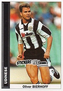 Sticker Oliver Bierhoff - Pianeta Calcio 1996-1997 n. 319 - Ds
