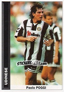 Cromo Paolo Poggi - Pianeta Calcio 1996-1997 - Ds