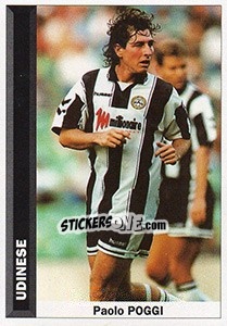 Sticker Paolo Poggi - Pianeta Calcio 1996-1997 n. 320 - Ds