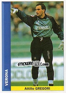 Sticker Attilio Gregori - Pianeta Calcio 1996-1997 n. 323 - Ds