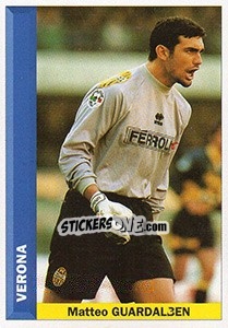 Cromo Matteo Guardalben - Pianeta Calcio 1996-1997 - Ds