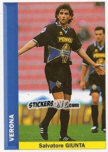 Cromo Salvatore Giunta - Pianeta Calcio 1996-1997 - Ds