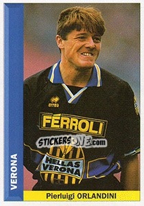 Figurina Pierluigi Orlandini - Pianeta Calcio 1996-1997 - Ds