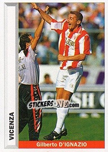 Cromo Gilberto D'Ignazio - Pianeta Calcio 1996-1997 n. 346 - Ds