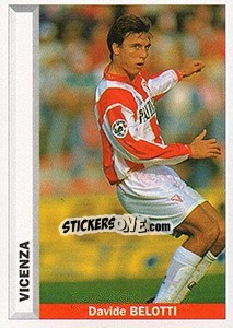 Sticker Davide Belotti - Pianeta Calcio 1996-1997 - Ds