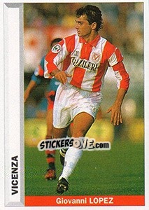 Sticker Giovanni Lopez - Pianeta Calcio 1996-1997 n. 349 - Ds