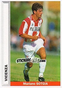 Figurina Mariano Sotgia - Pianeta Calcio 1996-1997 - Ds