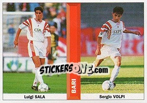 Sticker Luigi Sala / Sergio Volpi - Pianeta Calcio 1996-1997 - Ds