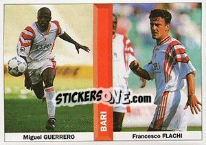 Sticker Miguel Guerrero / Francesco Flachi - Pianeta Calcio 1996-1997 n. 367 - Ds