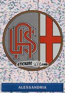 Sticker Scudetto Alessandria - Pianeta Calcio 1996-1997 n. 521 - Ds