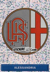 Sticker Scudetto Alessandria - Pianeta Calcio 1996-1997 - Ds