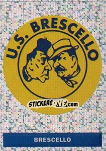 Figurina Scudetto Brescello - Pianeta Calcio 1996-1997 - Ds