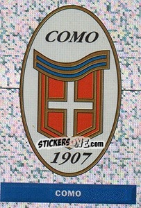 Figurina Scudetto Como - Pianeta Calcio 1996-1997 - Ds