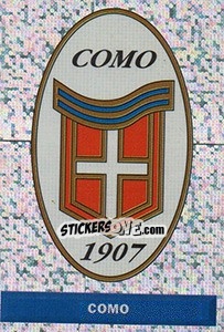 Figurina Scudetto Como