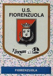 Sticker Scudetto Fiorenzuola - Pianeta Calcio 1996-1997 n. 527 - Ds