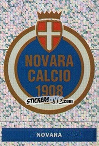 Figurina Scudetto Novara - Pianeta Calcio 1996-1997 - Ds