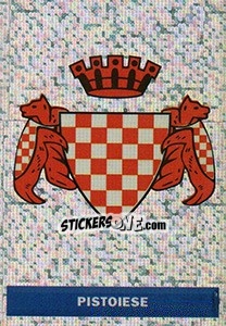Sticker Scudetto Pistoiese - Pianeta Calcio 1996-1997 n. 532 - Ds