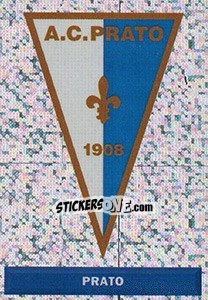 Sticker Scudetto Prato - Pianeta Calcio 1996-1997 n. 533 - Ds