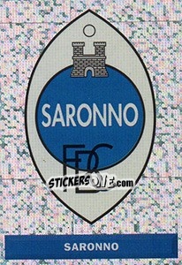Sticker Scudetto Saronno - Pianeta Calcio 1996-1997 n. 534 - Ds