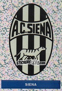 Sticker Scudetto Siena - Pianeta Calcio 1996-1997 - Ds