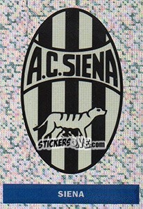 Sticker Scudetto Siena - Pianeta Calcio 1996-1997 n. 535 - Ds