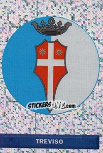 Cromo Scudetto Treviso - Pianeta Calcio 1996-1997 - Ds