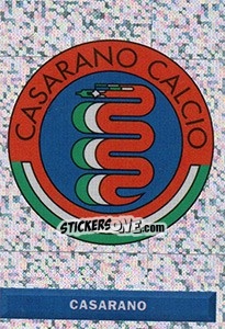 Cromo Scudetto Casarano - Pianeta Calcio 1996-1997 - Ds