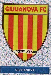 Sticker Scudetto Giulianova - Pianeta Calcio 1996-1997 n. 548 - Ds
