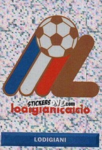 Figurina Scudetto Lodigiani - Pianeta Calcio 1996-1997 - Ds