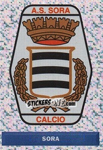 Sticker Scudetto Sora - Pianeta Calcio 1996-1997 n. 555 - Ds